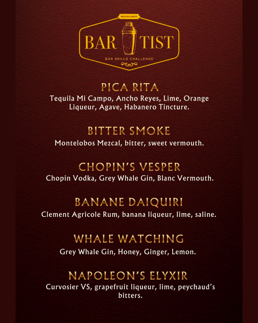 Identidad menu
